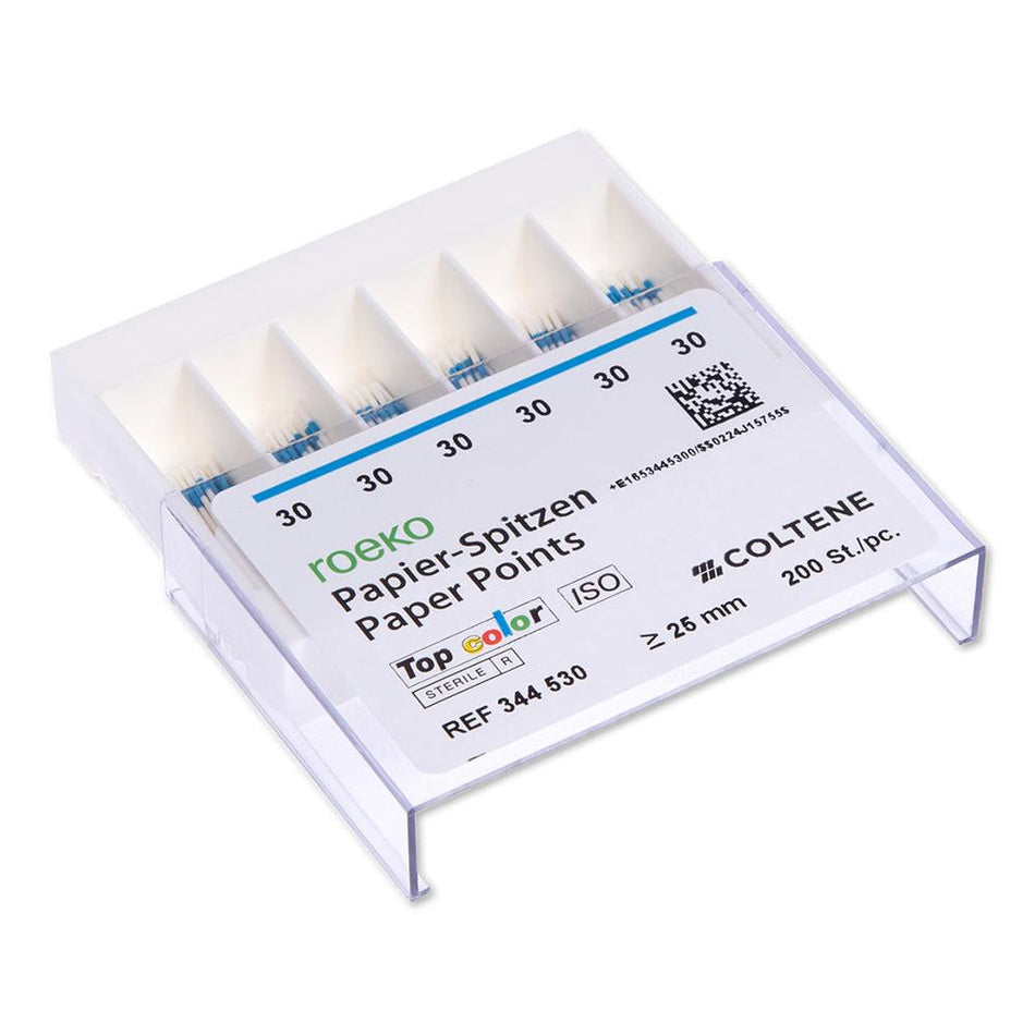 ROEKO Paper Points Top Color - ISO 30 (200 st.)-Roeko-Sordent