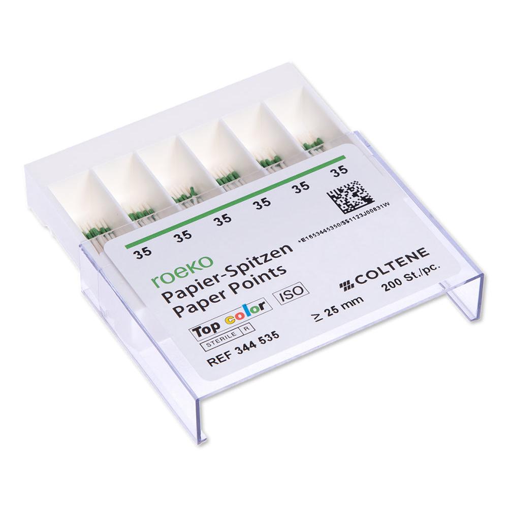ROEKO Paper Points Top Color - ISO 35 (200 st.)-Roeko-Sordent