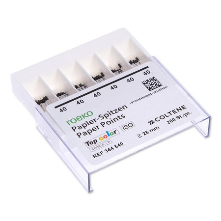 ROEKO Paper Points Top Color - ISO 40 (200 st.)-Roeko-Sordent