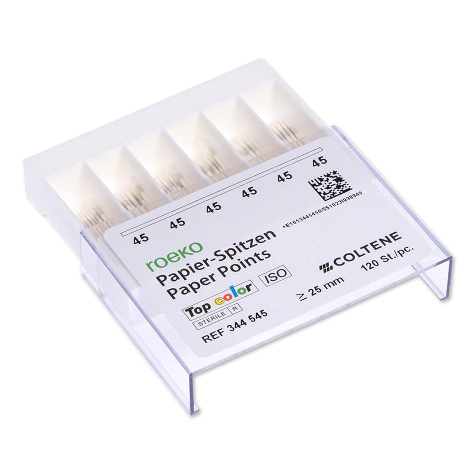 ROEKO Paper Points Top Color - ISO 45 (120 st.)-Roeko-Sordent