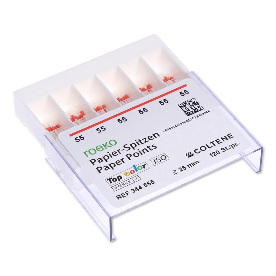 ROEKO Paper Points Top Color - ISO 55 (120 st.)-Roeko-Sordent