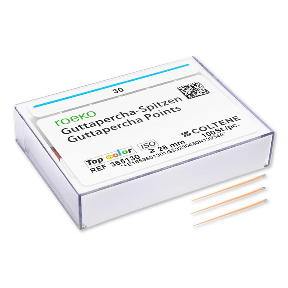 ROEKO Guttapercha Points Top Color - ISO 30 (100 st.)-Roeko-Sordent