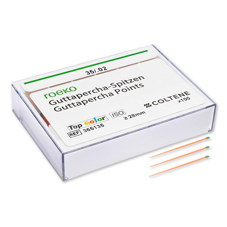 ROEKO Guttapercha Points Top Color - ISO 35 (100 st.)-Roeko-Sordent