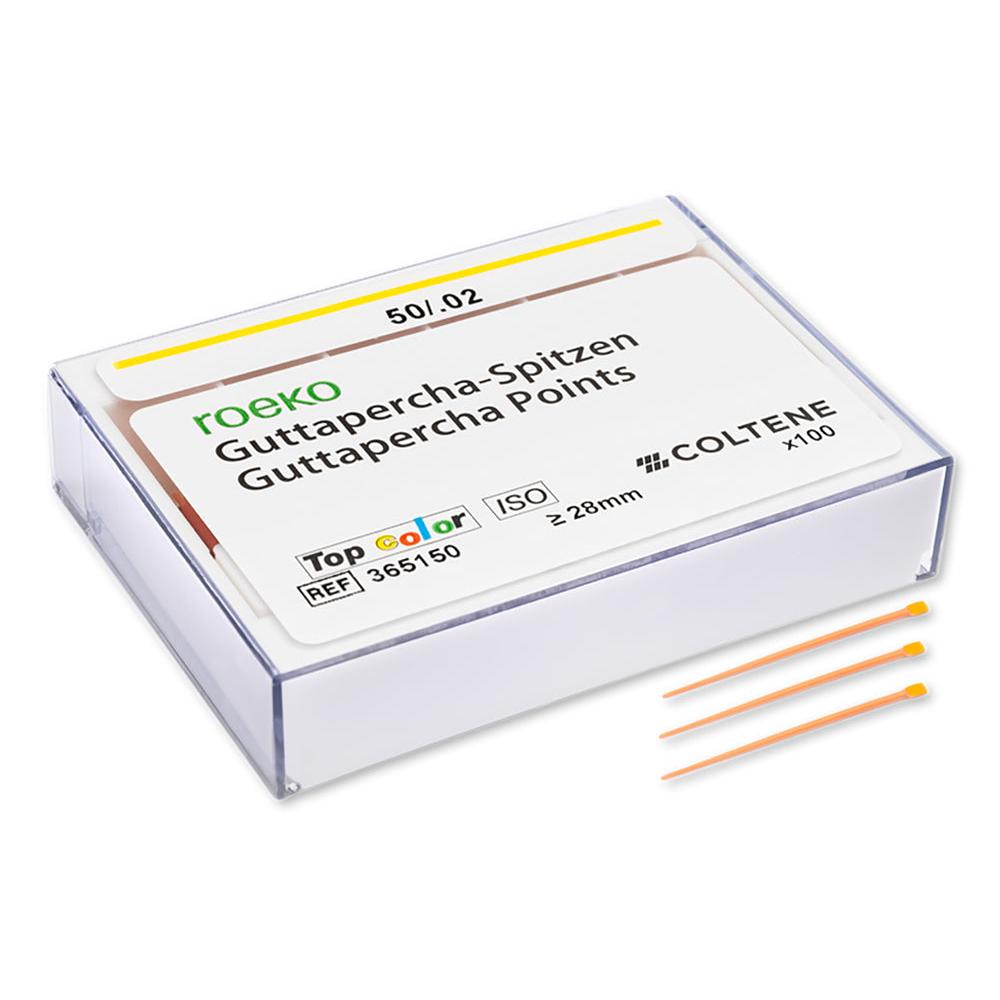 ROEKO Guttapercha Points Top Color - ISO 50 (100 st.)-Roeko-Sordent