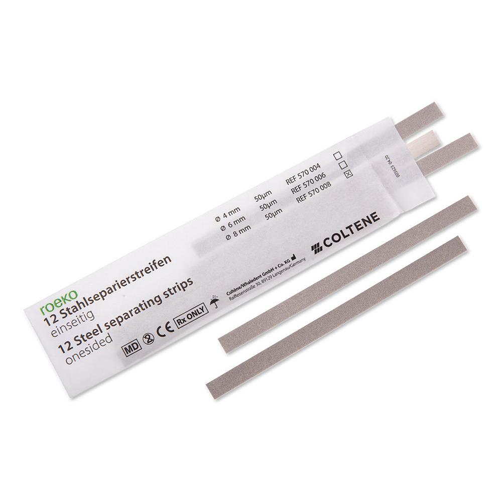 ROEKO Steel separating strips Medium (Schuurstrips) (12 st.)-Roeko-135x8 mm-Sordent