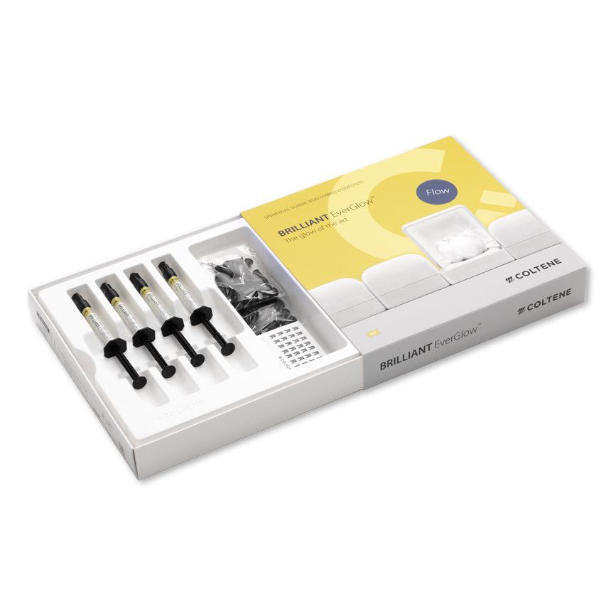 Coltène BRILLIANT EverGlow® Composiet Intro Kit Flow (4 x 2 g)-Coltene-Sordent