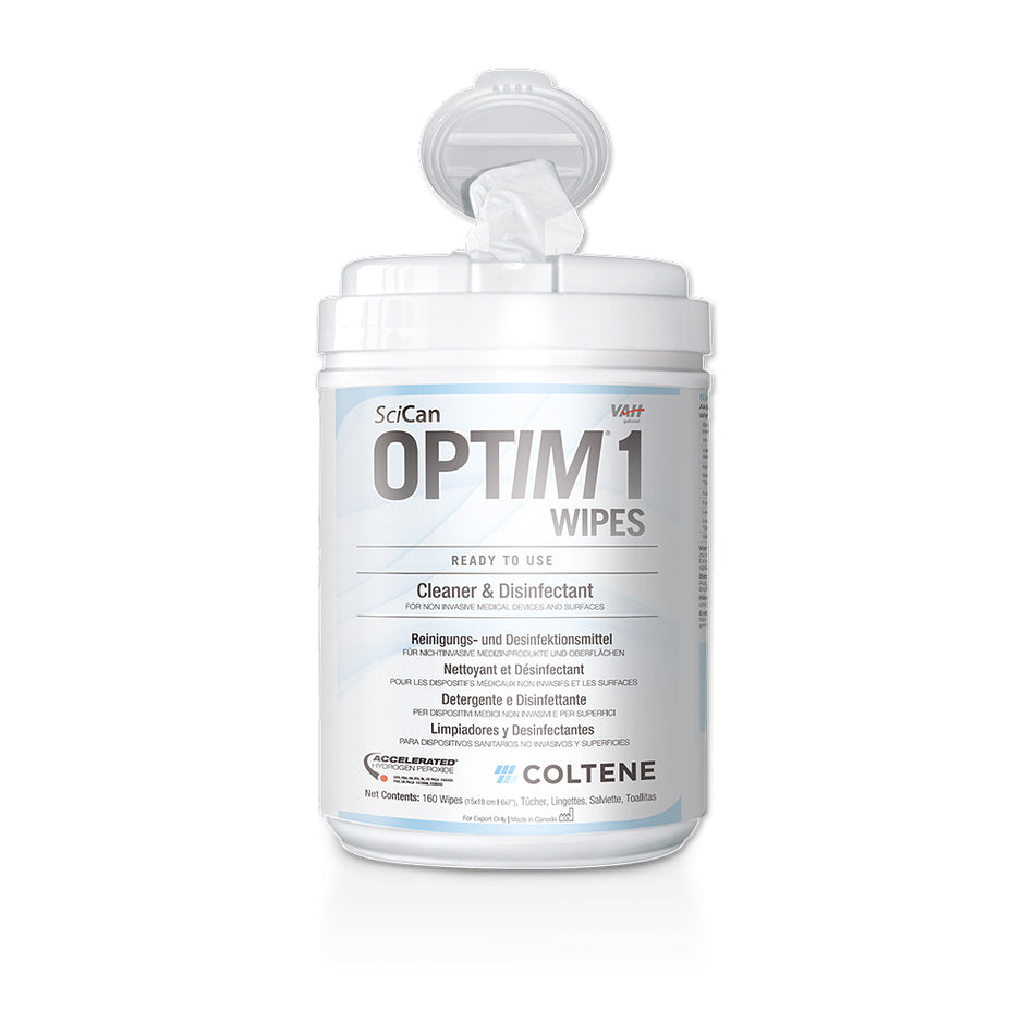 Coltene OPTIM 1 Oppervlakte & Desinfectiedoekjes 15x18 cm (160 st.)-Coltene-Sordent