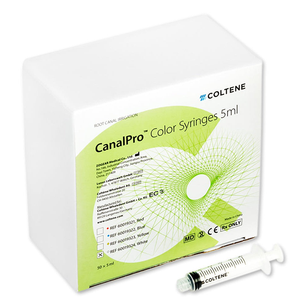 CanalPro Colour - Kleurgecodeerd Spuitjes - 50 st. - (5/10 mL)-Coltene-Sordent