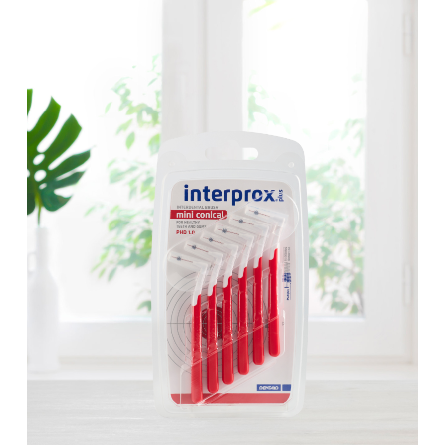 Interprox® Ragers Plus Mini Conical rood PHD 1,2 - Blister (6 st.)-Dentaid-Sordent