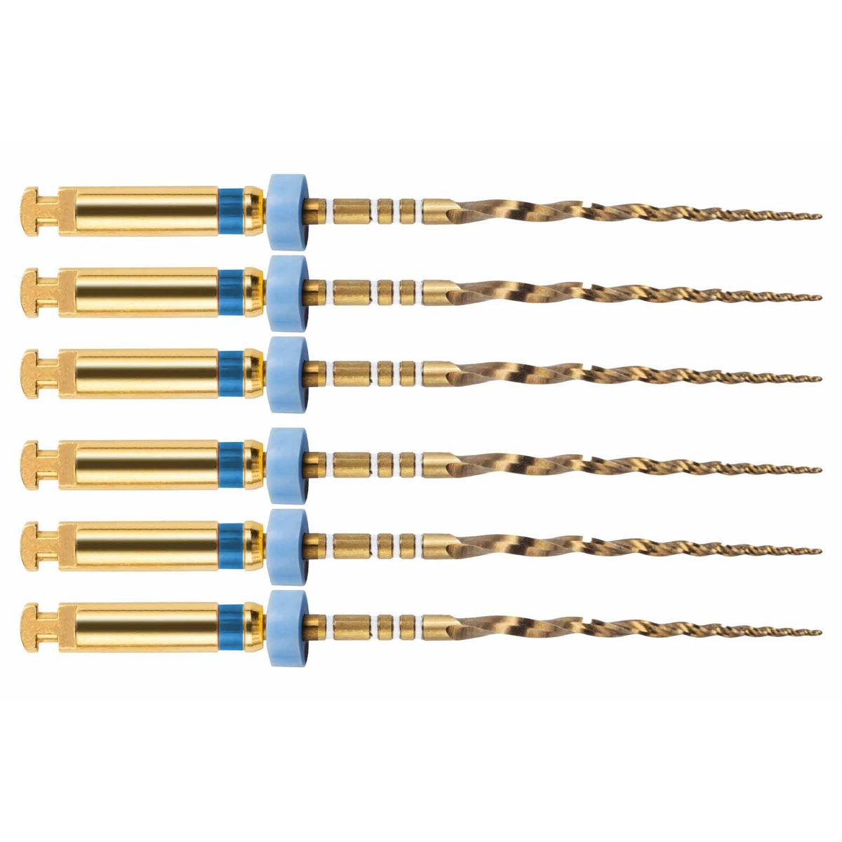 NIC® U+ File - RA 21 mm F3 - Blauw - Roterende Vijlen - (6 st.)-NIC Dental-Sordent