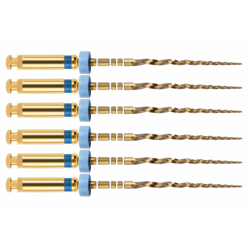 NIC® U+ File - RA 21 mm F3 - Blauw - Roterende Vijlen - (6 st.)-NIC Dental-Sordent