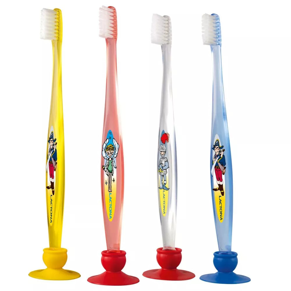 Lactona Kidsbrush Kindertandenborstel met zuignap (Soft) (12 st.)-Lactona-Sordent