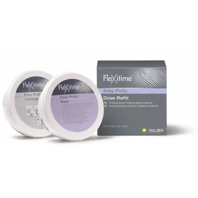 Kulzer Flexitime® Easy Putty 1:1 Mix 600ml (2x300ml) – A-Silicone-Kulzer-Sordent