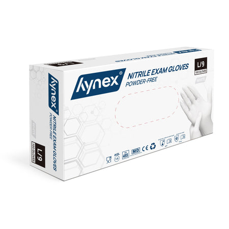 3.5 g - INTCO Nitril handschoen poedervrij Wit (100 st.)-Disposables-INTCO-Sordent