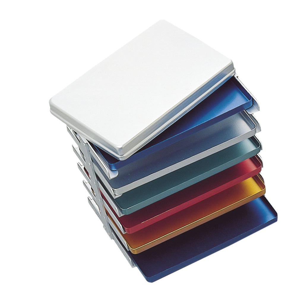 Larident Aluminium Maxi Tray Rek voor 6 Trays (18x28 cm)-Larident-Sordent