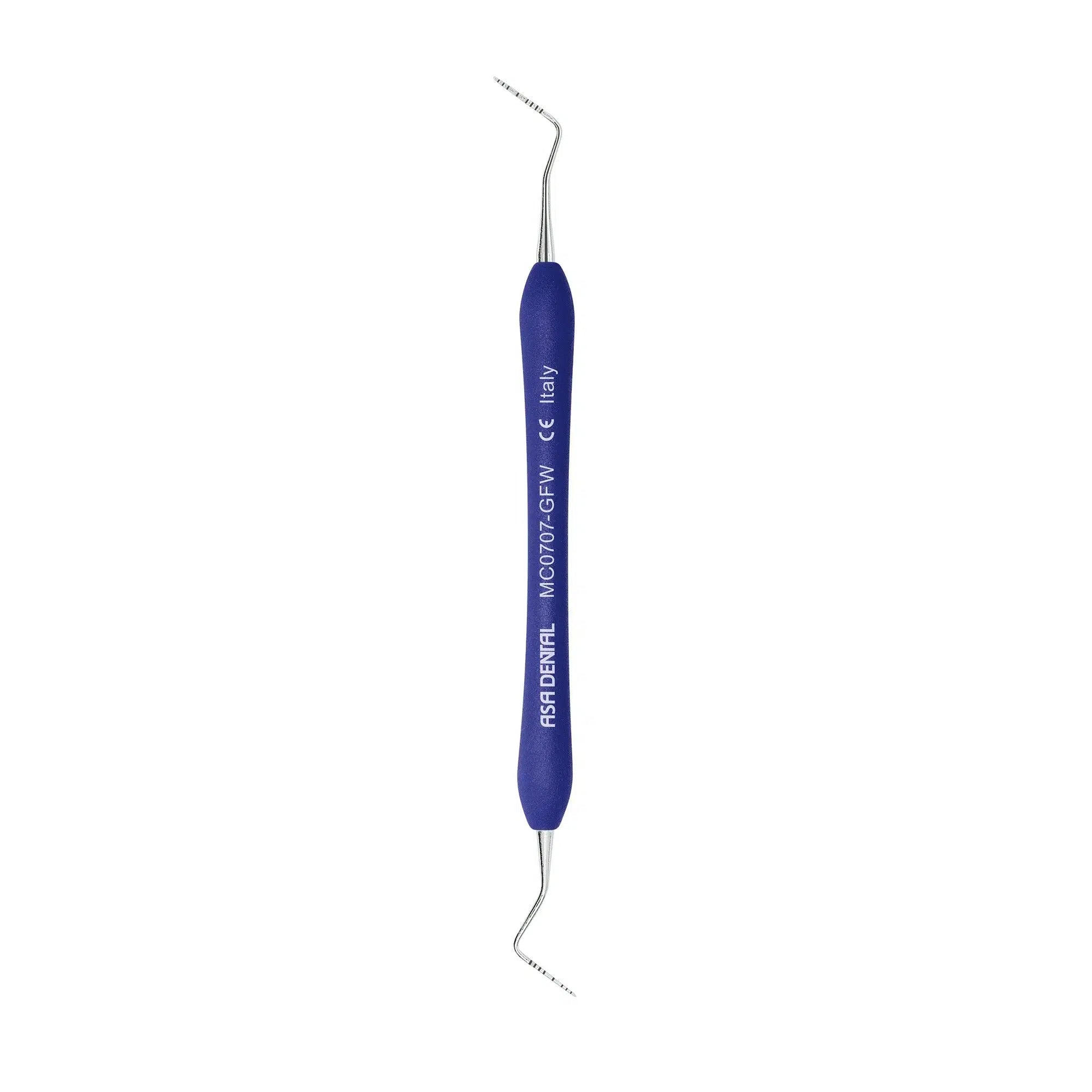 Asa Dental Explorer #GFW dubbeleindig - plat Blauw (ø 8,0 / 10,5 mm)-Instrumenten-Asa Dental S.p.A-Sordent
