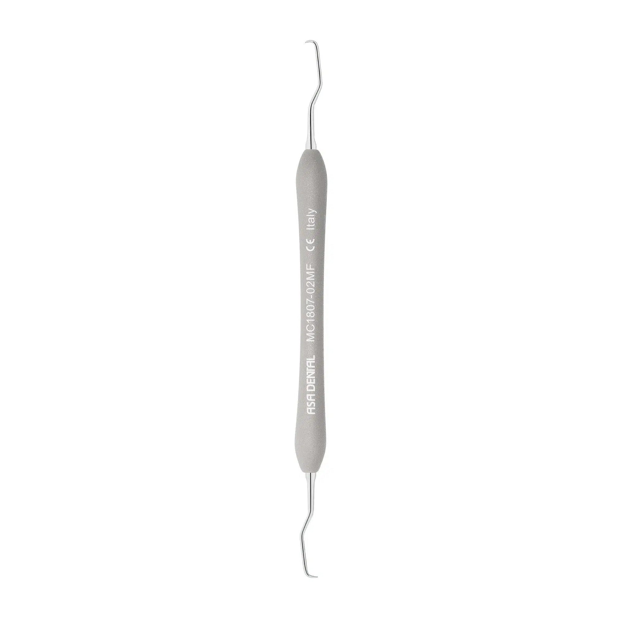 Asa Dental Gracey curette #1/2 - Type MF Zilver (ø 8 / 10,5 mm)-Instrumenten-Asa Dental S.p.A-Sordent