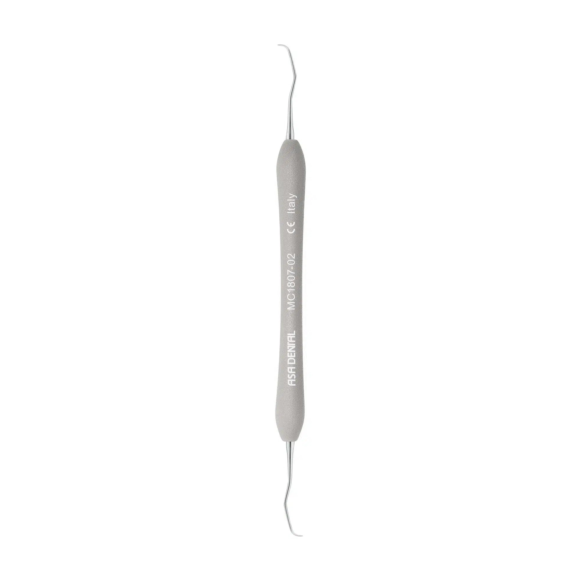 Asa Dental Gracey curette #1/2 Zilver (ø 8 / 10,5 mm)-Instrumenten-Asa Dental S.p.A-Sordent