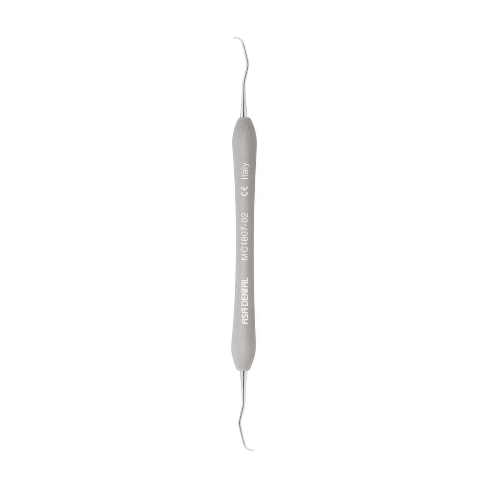 Asa Dental Gracey curette #1/2 Zilver (ø 8 / 10,5 mm)-Instrumenten-Asa Dental S.p.A-Sordent
