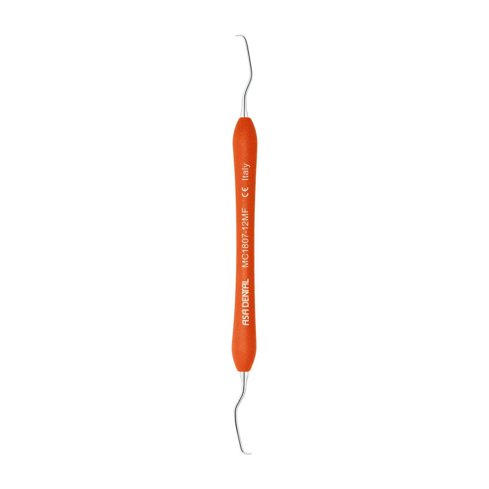 Asa Dental Gracey curette #11/12 - Type MF Oranje (ø 8 / 10,5 mm)-Instrumenten-Asa Dental S.p.A-Sordent