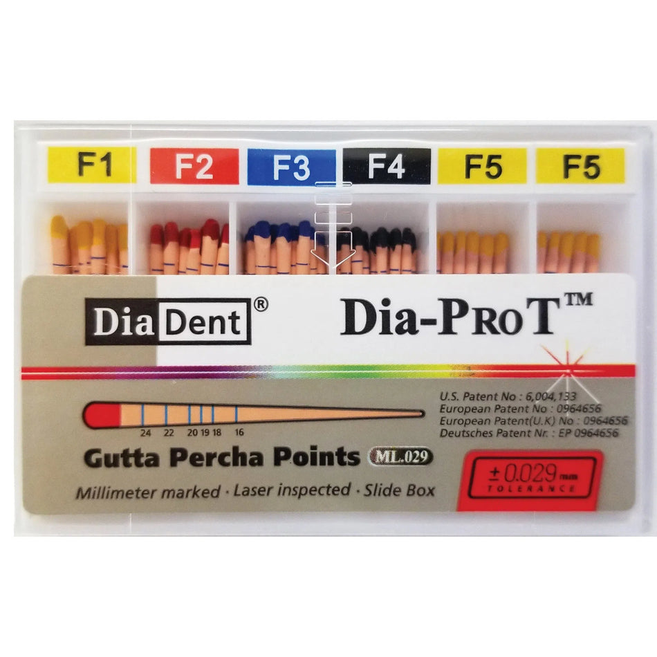 DiaDent Dia-ProT Gutta Percha (mm-Gemarkeerd)-DiaDent-Sordent