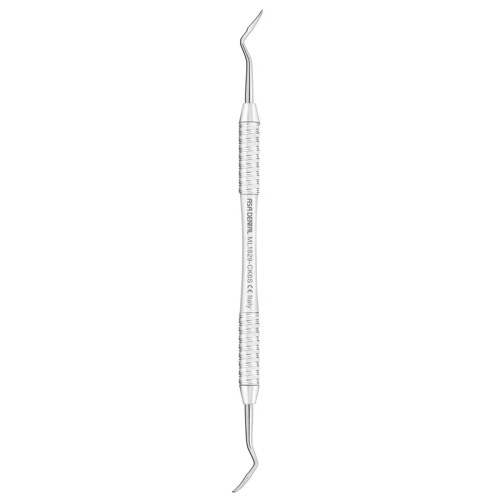 Asa Dental Curette Leonardo ML #6S Crane-Kaplan (Ø 7 mm)-Instrumenten-Asa Dental S.p.A-Sordent