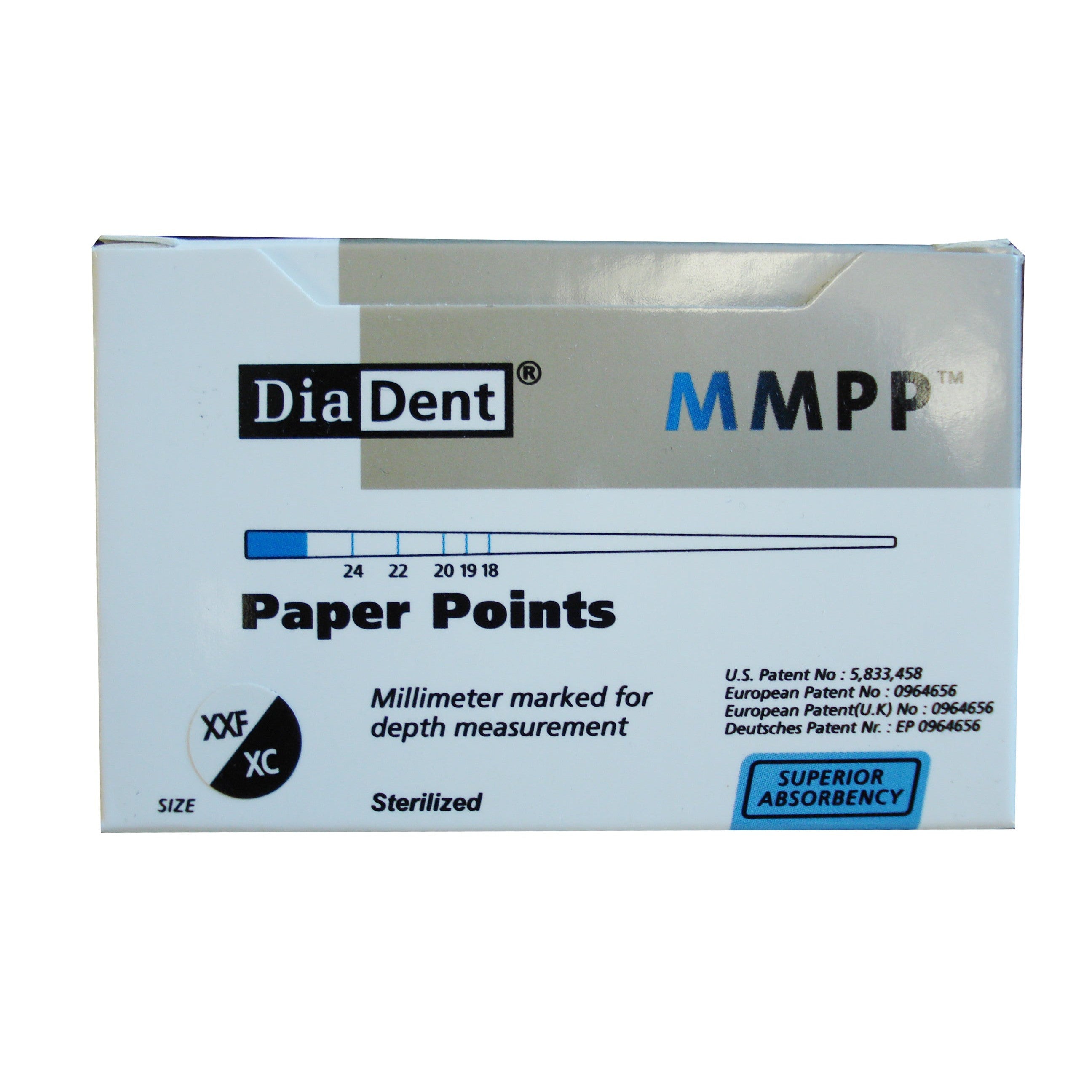 DiaDent Paper Points (mm-Gemarkeerd) - Accessoire Maatpunten-DiaDent-Sordent