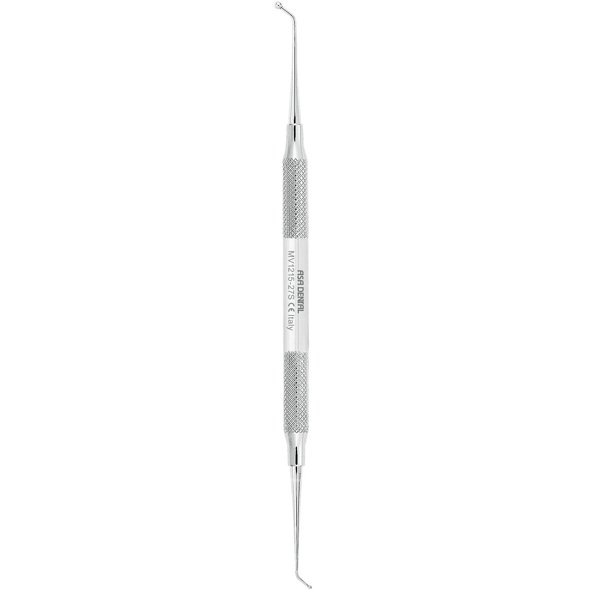 Asa Dental Burnisher MV #26/27S Ball Gekarteld (2 mm - 1 mm)-Instrumenten-Asa Dental S.p.A-Sordent
