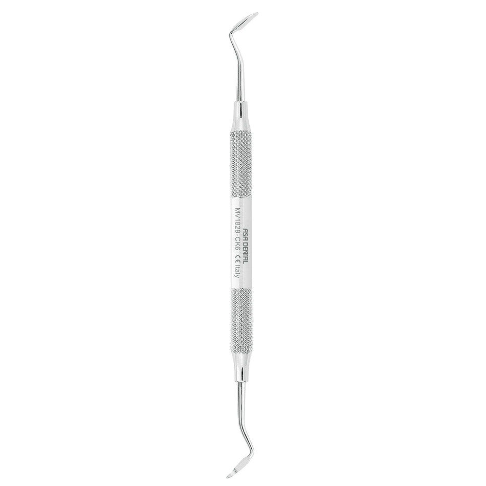 Asa Dental Curette Asa Light MV #6 Crane-Kaplan (Ø 8 mm)-Instrumenten-Asa Dental S.p.A-Sordent