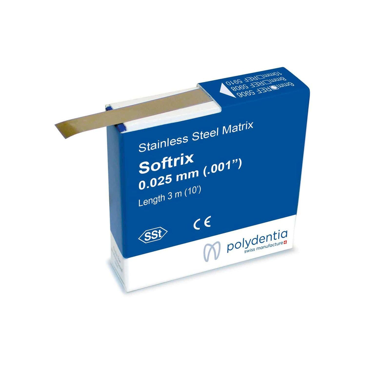 Polydentia Softrix Matrix strip 0,025mm (3 m)-Polydentia-Sordent