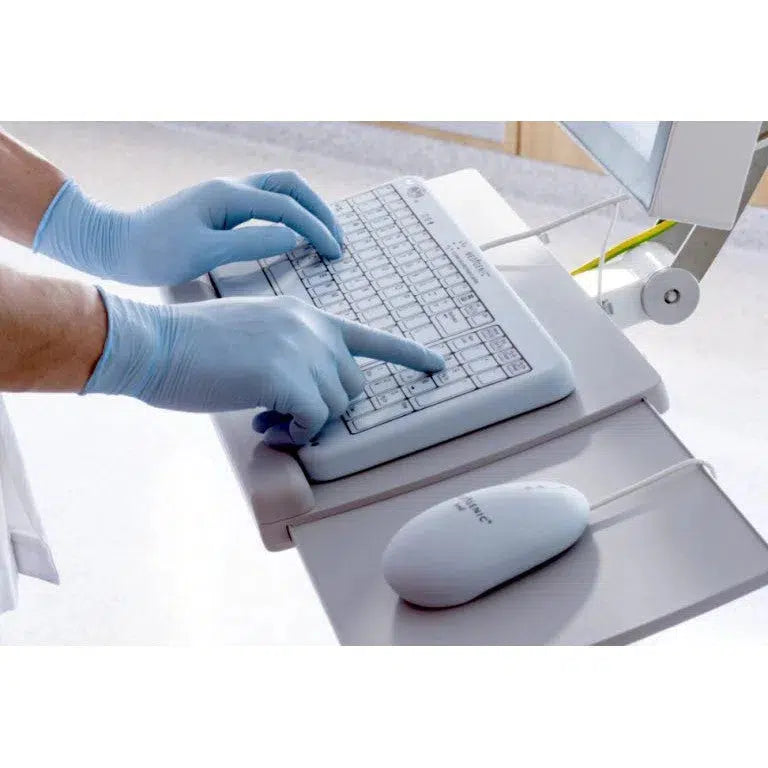 Medigenic Scroll Mouse Bedraad - Medisch muis - Lichtblauw-Medigenic-Sordent