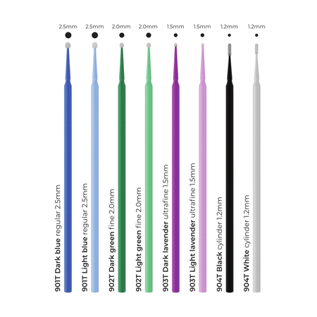 Premium Plus Micro Brush / Applicator Tube Packs (4 x 100 st.)-Premium Plus-Sordent