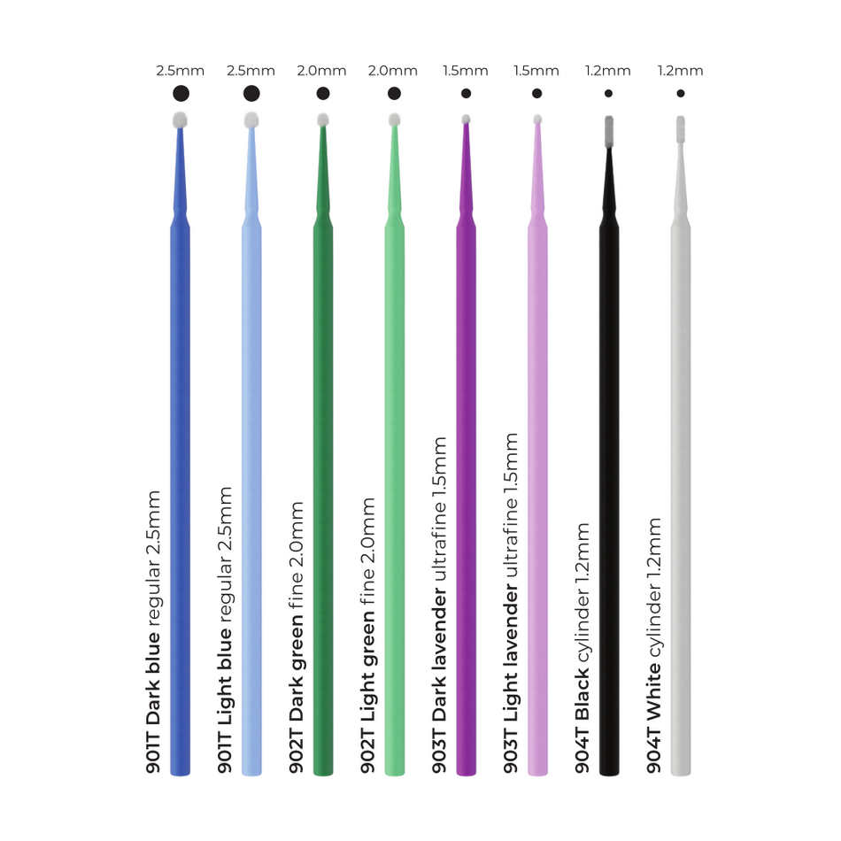 Premium Plus Micro Brush / Applicator Tube Packs (4 x 100 st.)-Premium Plus-Sordent