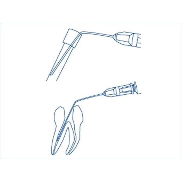 Miraject® Endo Luer Spoelnaald 25G Ø 0,5 mm / 40 mm (100 st.)-Hager & Werken-Sordent