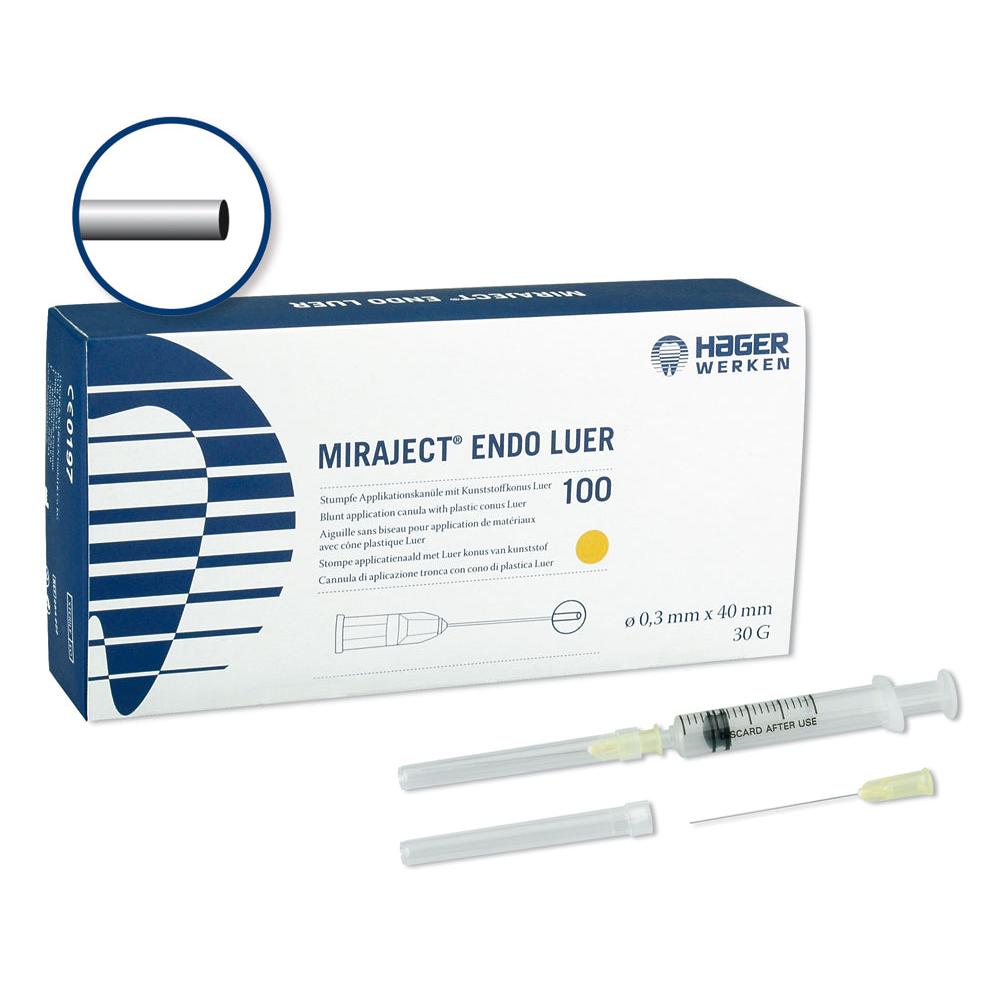 Miraject® Endo Luer Spoelnaald 25G Ø 0,5 mm / 40 mm (100 st.)-Hager & Werken-Sordent