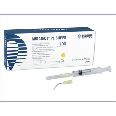 Miraject® P Super Luer Spoelnaald Ø 0,9 mm / 22 mm (100 st.)-Hager & Werken-Sordent