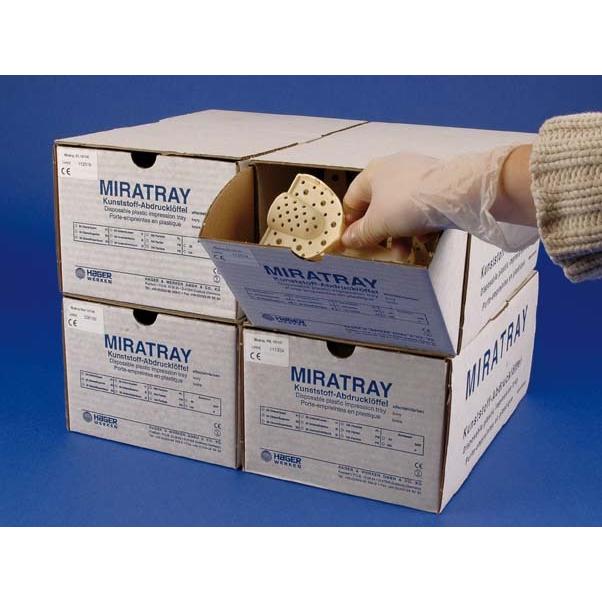 Hager & Werken Miratray® Disposable Afdruklepels Geperforeerd (50 st.)-Hager & Werken-Sordent