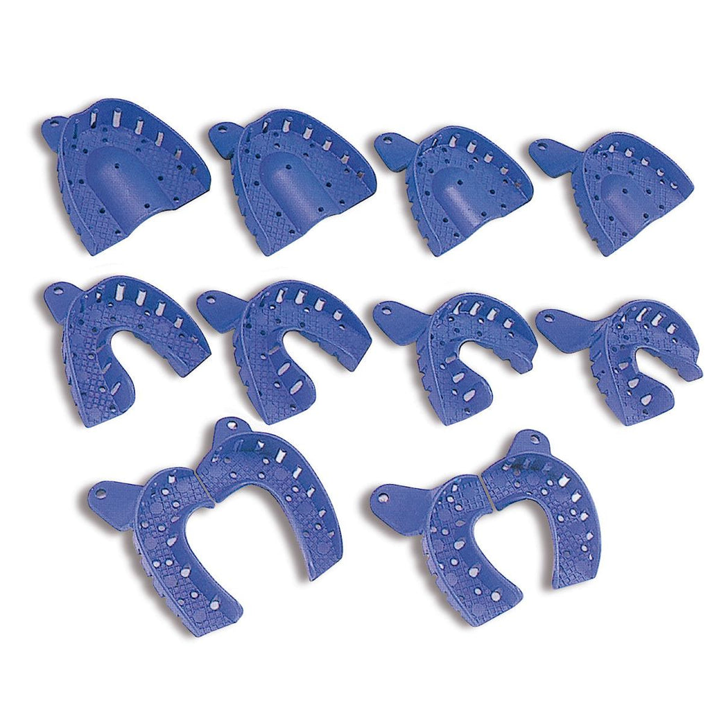 BMS Dental MONOTRAYS Wegwerp Afdruklepels (Set van 12)-BMS Dental-Sordent