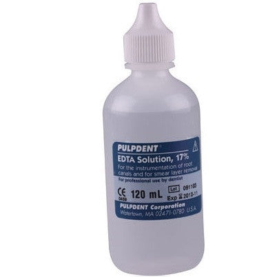 Pulpdent Corporation EDTA Solution 17% (120 mL)-Pulpdent-Sordent
