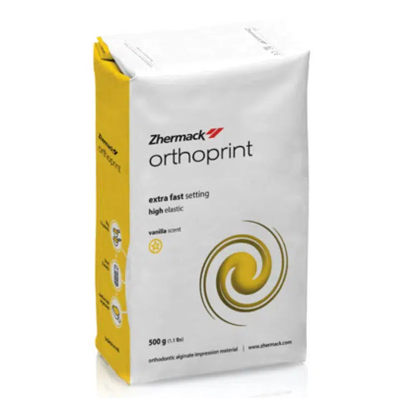 Zhermack Orthoprint Extra-Fast Alginaatpoeder met Vanillesmaak (500 gr.)-Zhermack-Sordent