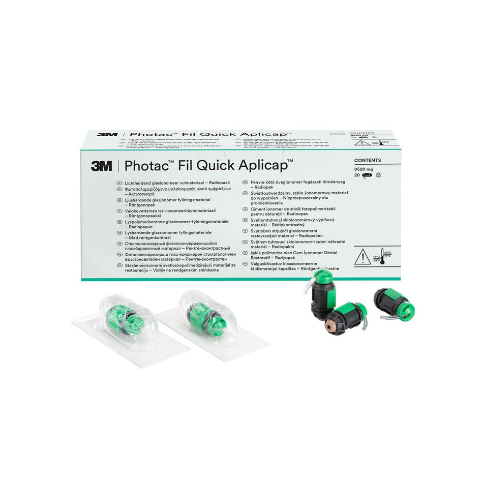 3M™ Photac™ Fil Quick Aplicap™ Lichtuithardend Glasionomeer Restauratiemateriaal-Solventum-Sordent