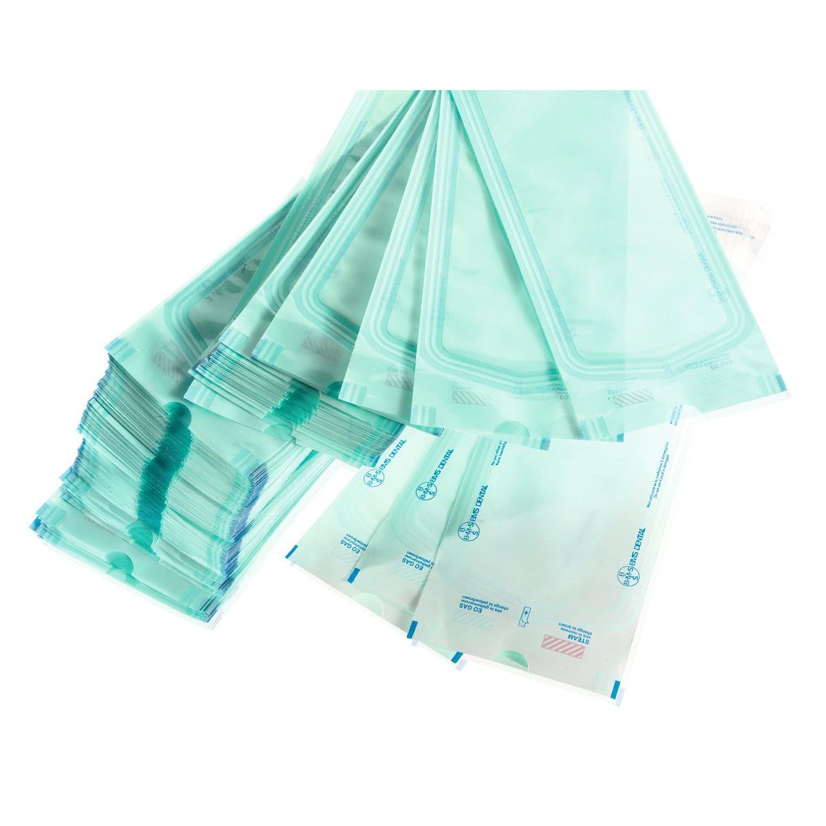 BMS Dental Self-Sealing Flat Pouch – Sterilisatiezakjes - Diverse Maten-Disposables-BMS Dental-Sordent