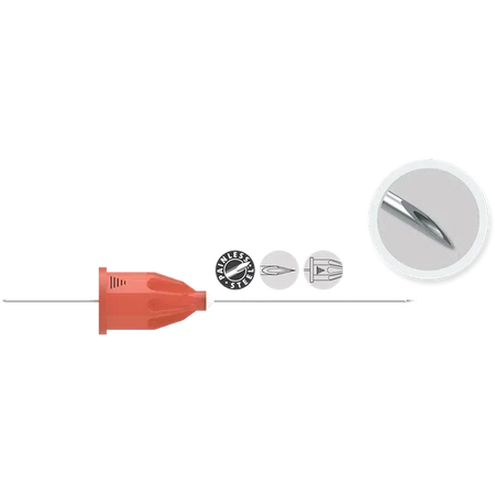 Transcodent™ Injectienaalden Painless Steel™ G30 0,3×10 mm (100 st.)-Medmix-Sordent