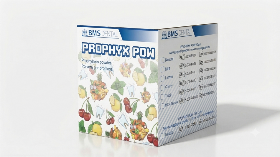 BMS Dental PROPHYX POW Prophylaxis Polijstpoeder 40 µm (4x300 g)