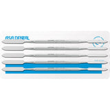 Asa Dental Set Cementspatels (5 st.) #4 (9,7 mm - 6 mm - 20 cm)-Instrumenten-Asa Dental S.p.A-Sordent