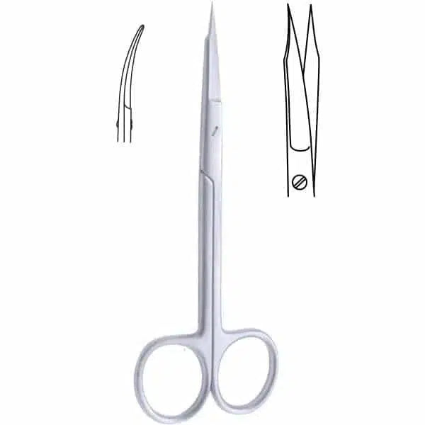 Gebogen Chirurgische Schaar Goldman-Fox (13 cm)-Instrumenten-Sordent-Sordent