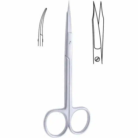 Gebogen Chirurgische Schaar Goldman-Fox (13 cm)-Instrumenten-Sordent-Sordent
