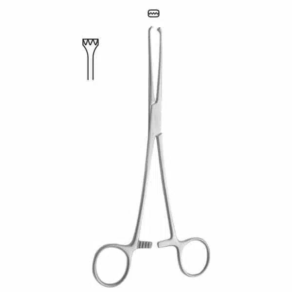 Hemostatische en Weefselpincet Allis 4:5 (20 cm)-Instrumenten-Sordent-Sordent