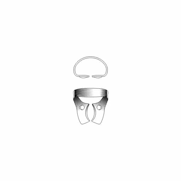 Platte Rubberdamklem Boven Molaren-Endodontologie-Sordent-Sordent