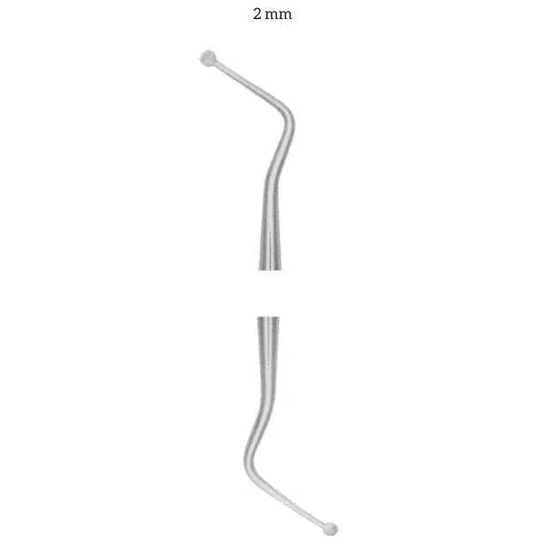 Excavator Endodontisch (2 mm)-Instrumenten-Sordent-Sordent